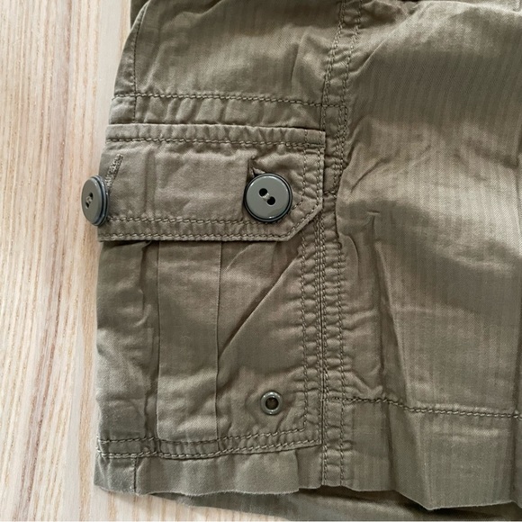 Hei Hei mini skirt sz 12 cargo pockets olive anthropologie urban outfitters - Picture 6 of 12